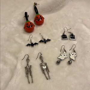 Halloween Themed Earring Set